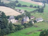 Le manoir de Linthe...vu de très haut !