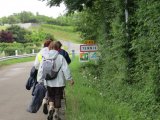 Les capes sont boueuses ? : bof, une récompense nous attend, alors, on presse le pas !