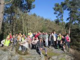 Le groupe à Roche Brune