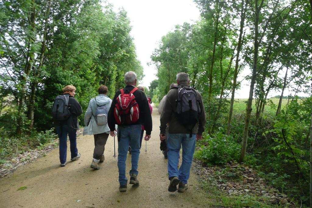 Un parcours plat bordé d'arbres, parfaitement sécurisé.